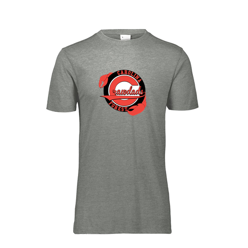 [FTSCUBGY-AS-LOGO1] Decker Men's Tri-Blend T-Shirt - Short Sleeve (Adult S, Gray, Logo 1)