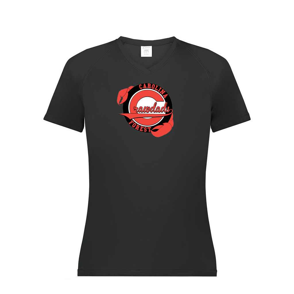 Ladies Smooth Sport V-Neck T-Shirt