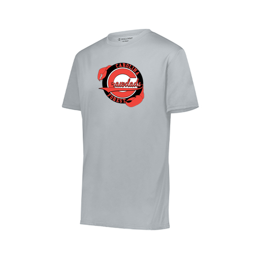 [222818.099.S-LOGO1] Men's Movement Dri Fit Shirt (Adult S, Silver, Logo 1)