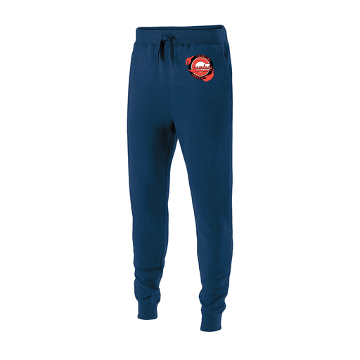 [229548.065.XS-LOGO1] Men's 60/40 Fleece Jogger (Adult XS, Navy, Logo 1)