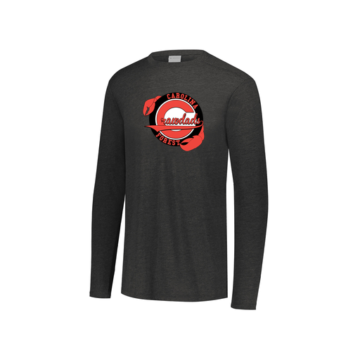 [FTLCUBBK-YS-LOGO1] Youth LS Ultra-blend T-Shirt (Youth S, Black, Logo 1)