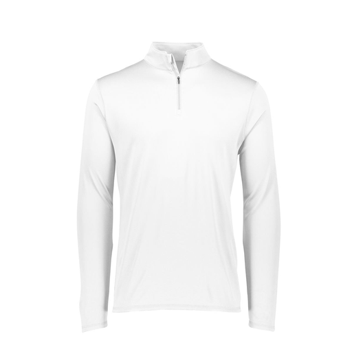 [FTLQFLWH-FAXS-LOGO4] Decker Women's Flex-Lite 1/4 Zip Shirt (Female Adult XS, White, Logo 4)